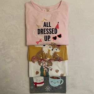 Girls Long Sleeve Shirt Bundle